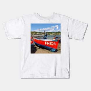 Coverack, Cornwall Kids T-Shirt